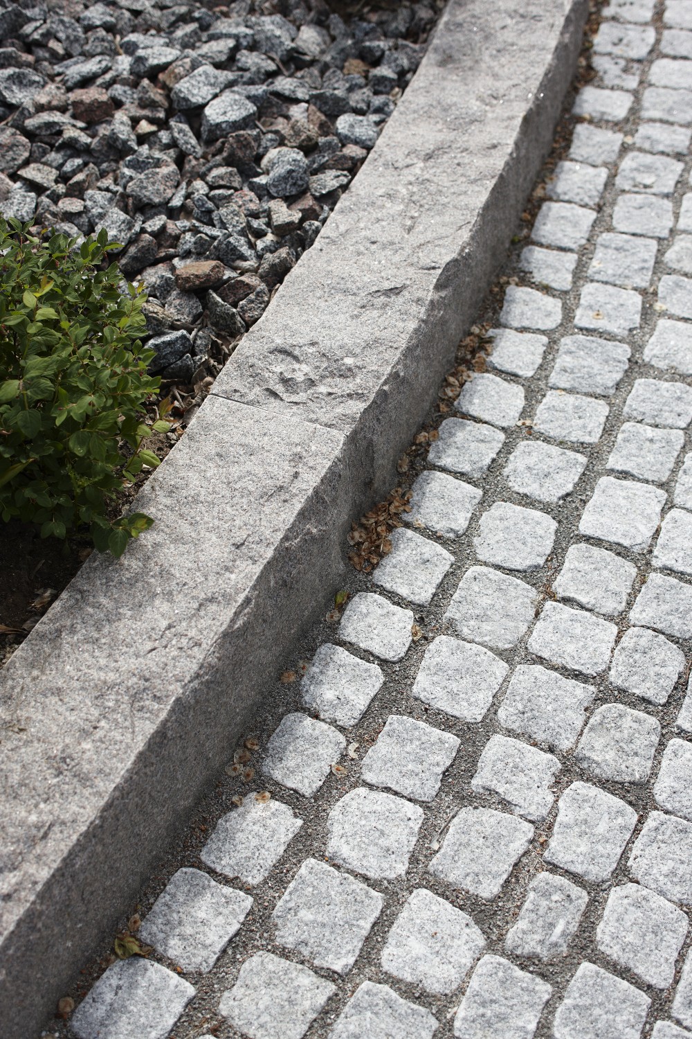 Blockstensmur & Smågatsten